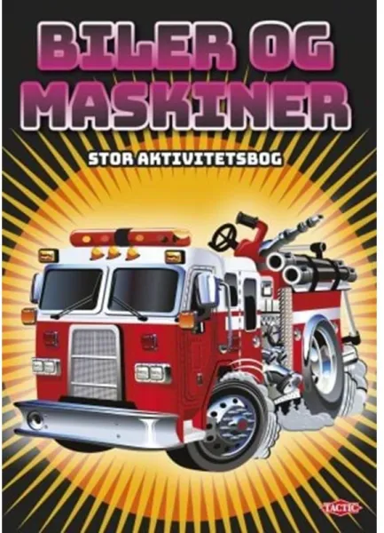 Tactic Autos und Maschinen großes Aktivitätsbuch (96 S.)
