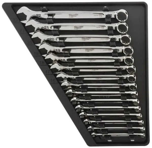 Milwaukee Kombinationsringschlüsselsatz 15-teilig